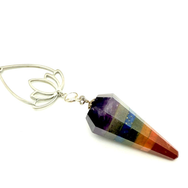 Pendule 7 chakras - Pièce Unique