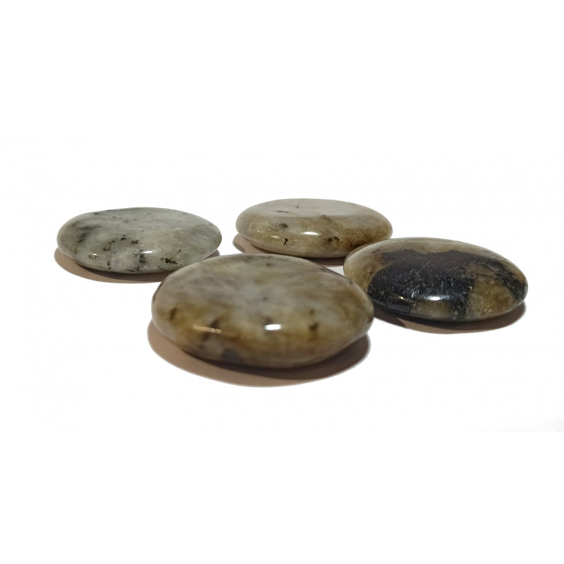 Labradorite Blanche ou Péristérite Galet