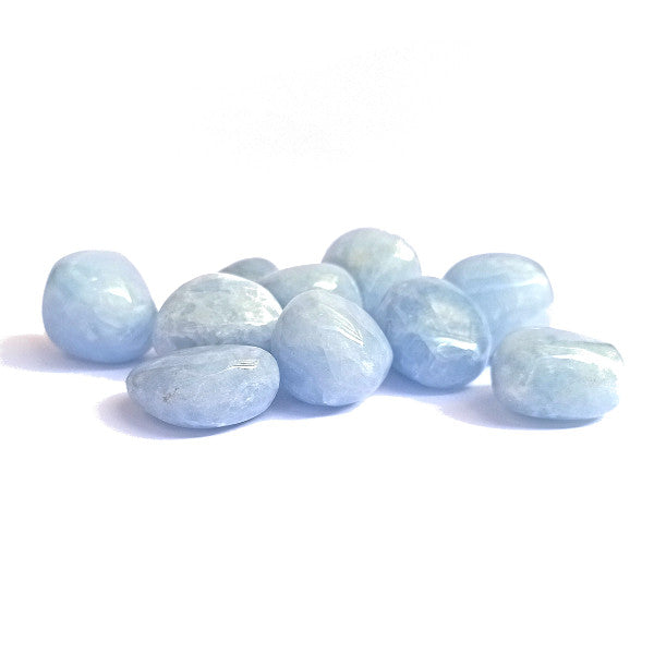 Calcite Bleue Pierre Roulée