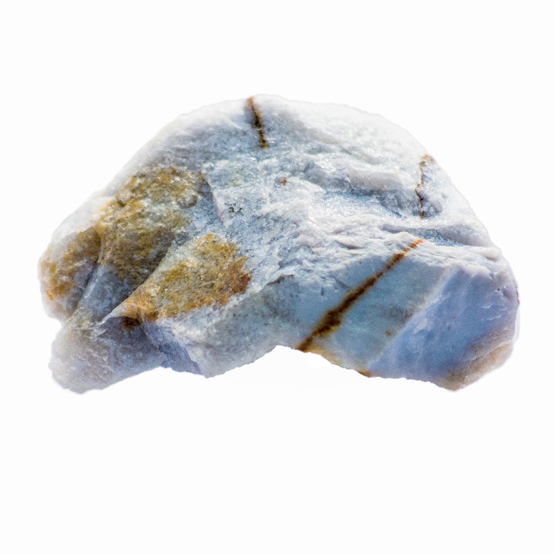 Calcédoine Bleue Pierre Brute