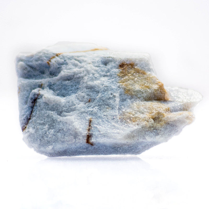 Calcédoine Bleue Pierre Brute