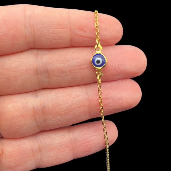 Œil doré Bracelet en Acier Inoxydable