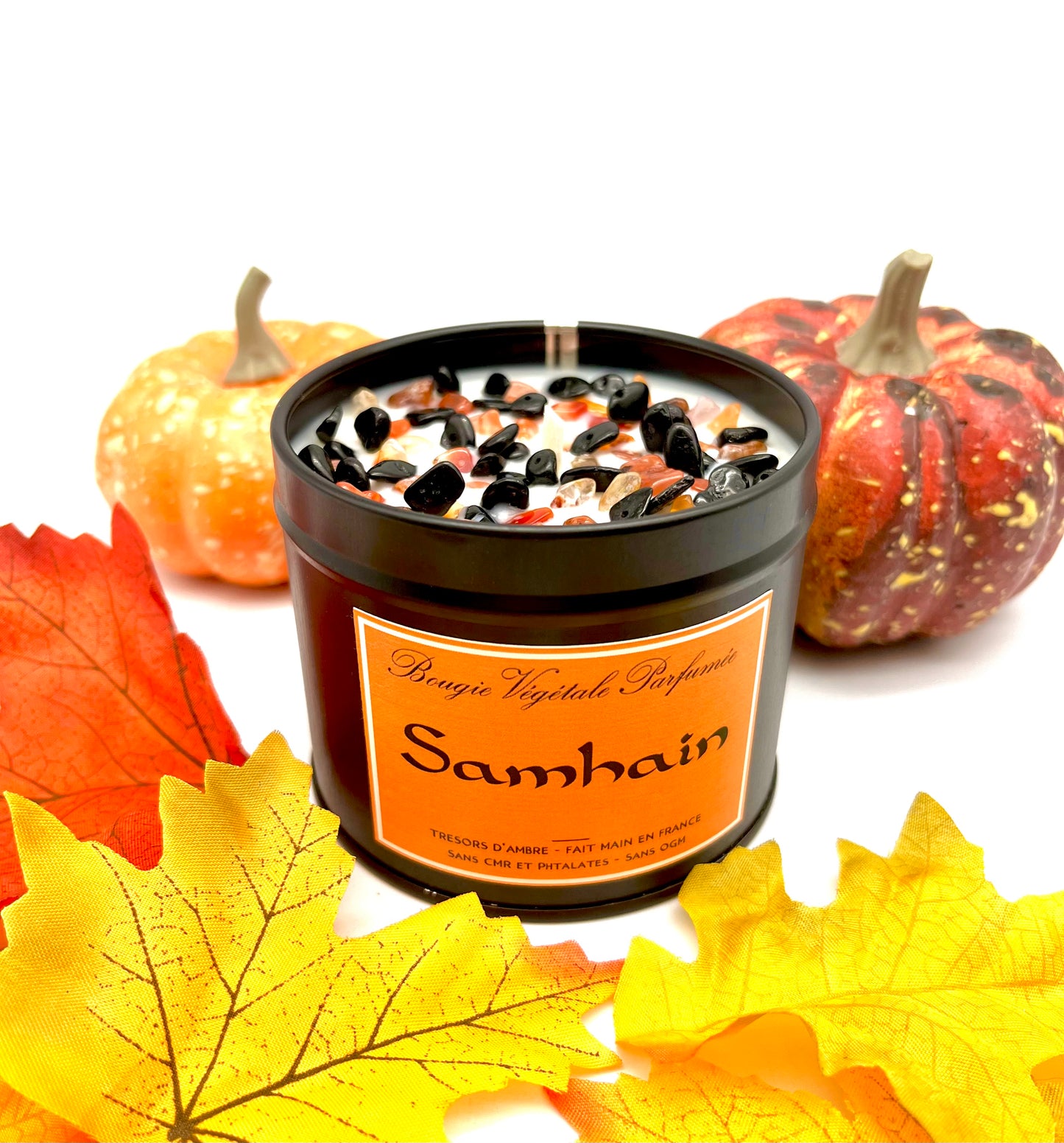 Bougie végétale parfumée – Sabbat de Samhain – En PRE COMMANDE UNIQUEMENT – Edition limitée