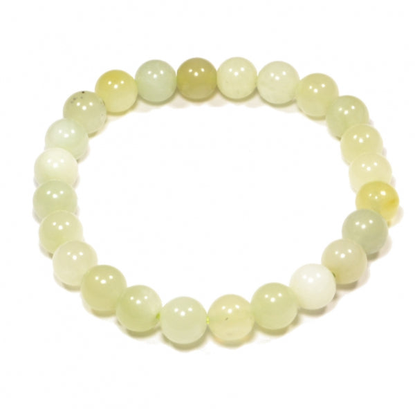 Jade de Chine Bracelet en Pierre Boule