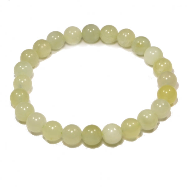 Jade de Chine Bracelet en Pierre Boule