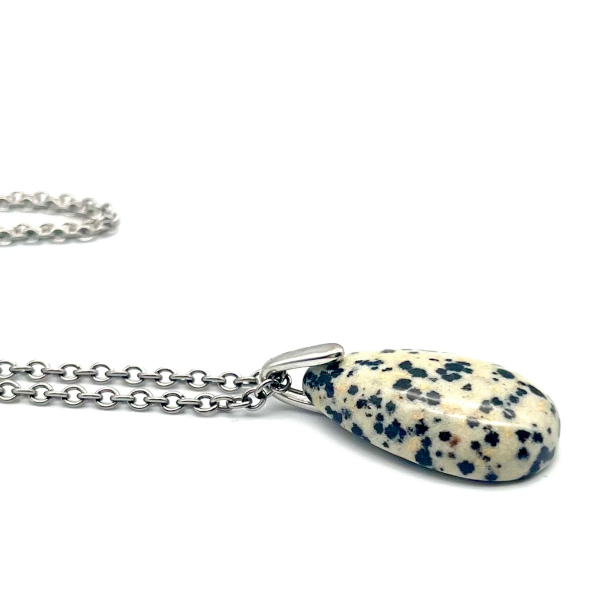 Jaspe Dalmatien Pendentif