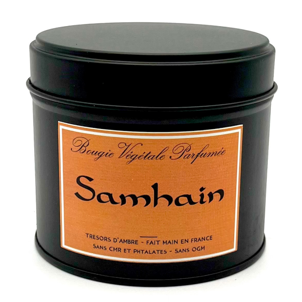 Bougie végétale parfumée – Sabbat de Samhain – En PRE COMMANDE UNIQUEMENT – Edition limitée