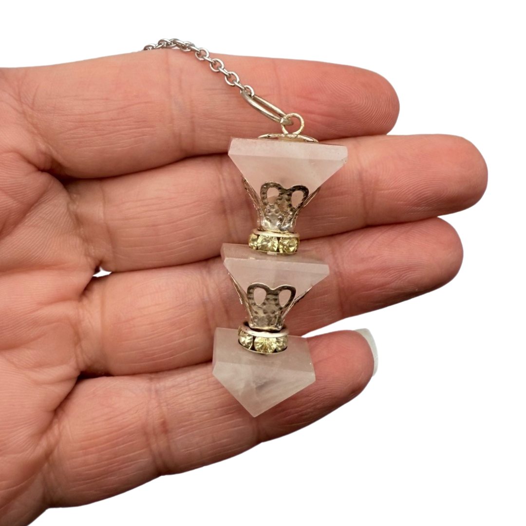 Pendule Quartz Rose