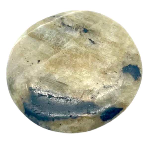 Labradorite Blanche ou Péristérite Galet