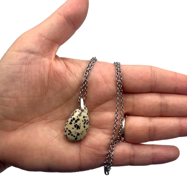 Jaspe Dalmatien Pendentif