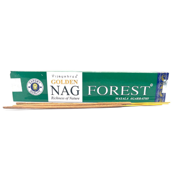 Encens Forêt (Forest) 15g VIJAYSHREE GOLDEN NAG