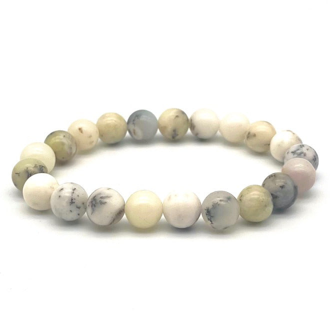 Agate Dendritique Bracelet en Pierre Boule