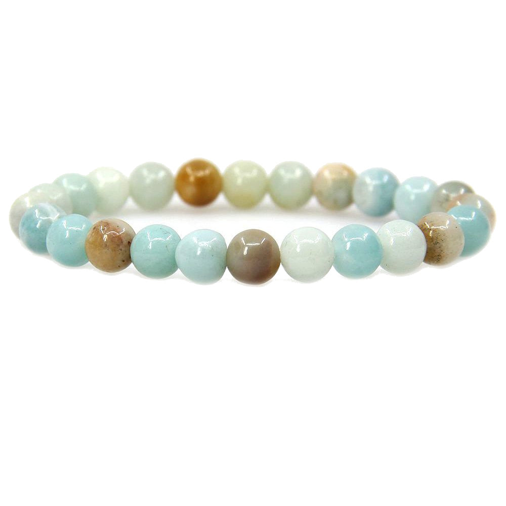 Amazonite Bracelet en Pierre Boule