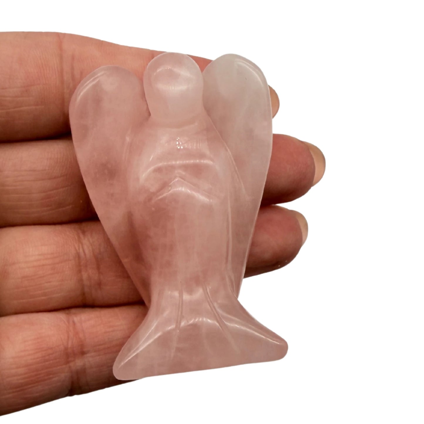 Ange Quartz Rose Pierre Naturelle