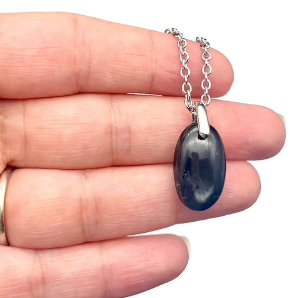 Black Star Diopside Étoilé Pendentif