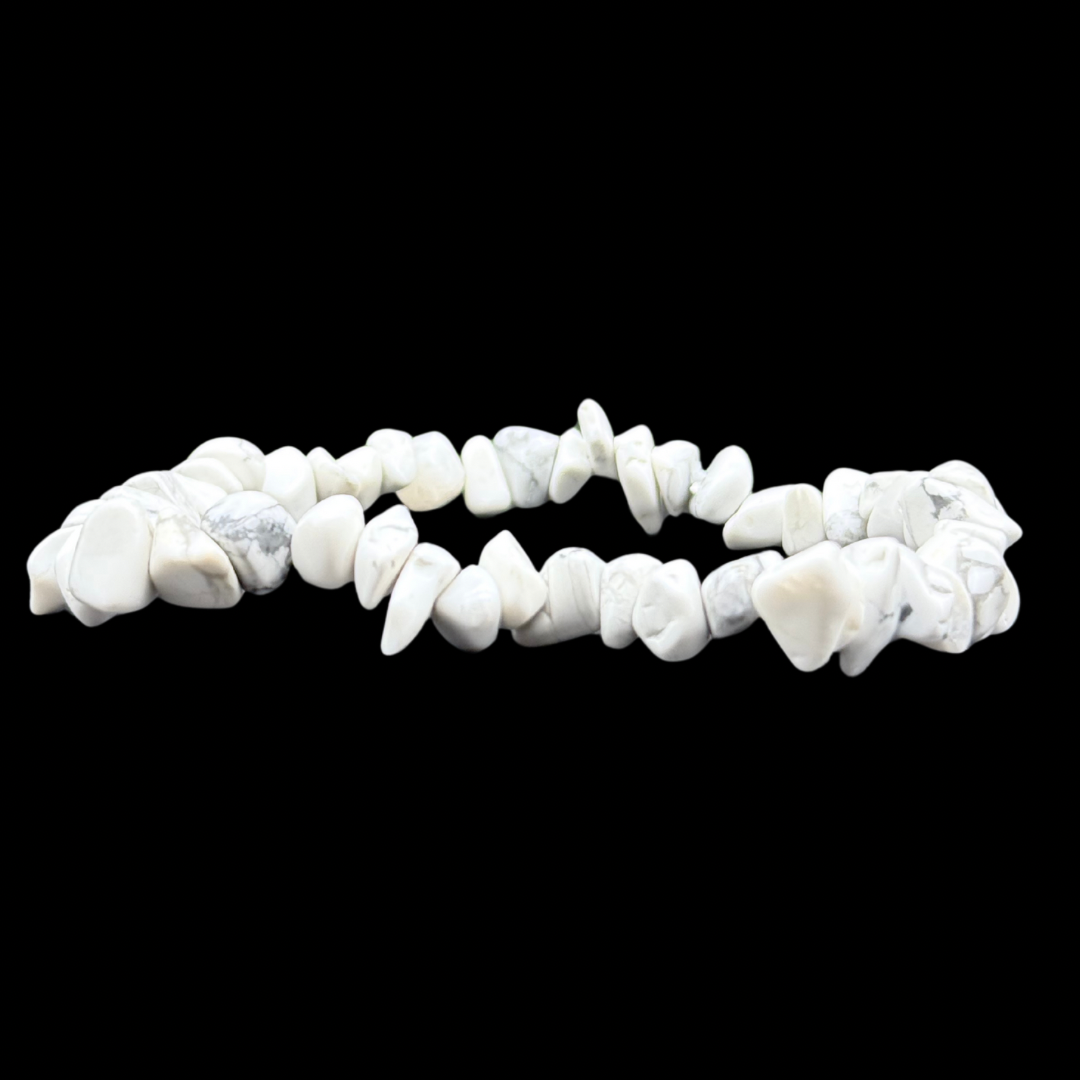 Howlite Blanche Bracelet Baroque