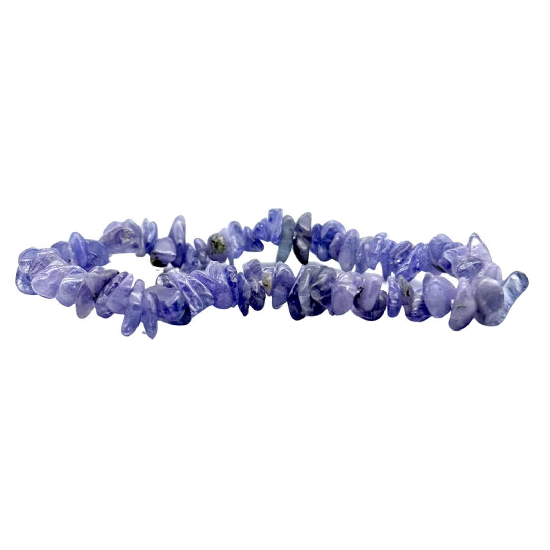 Iolite / Cordiérite EXTRA Bracelet Baroque
