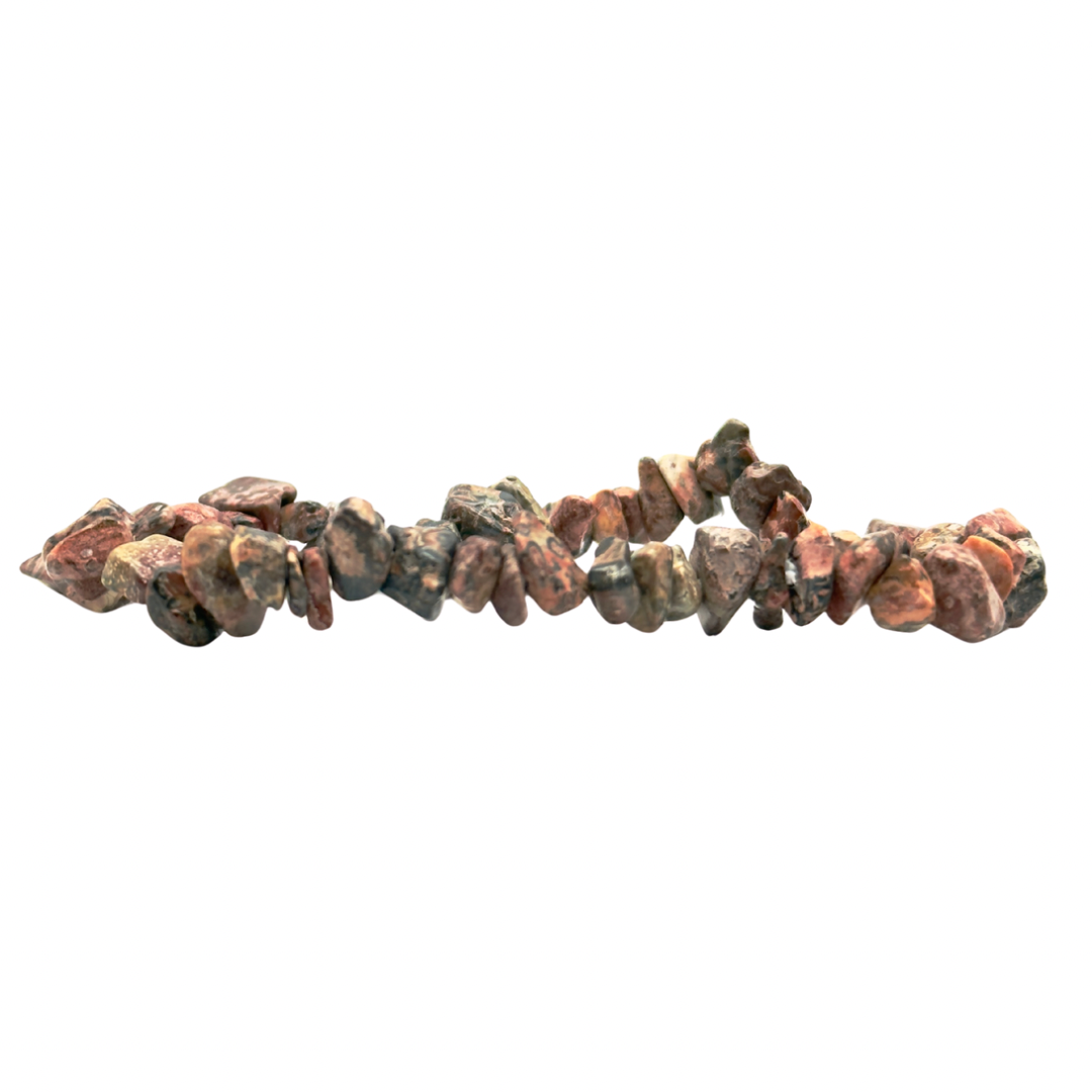 Quartz Jaspe Léopard Bracelet Baroque