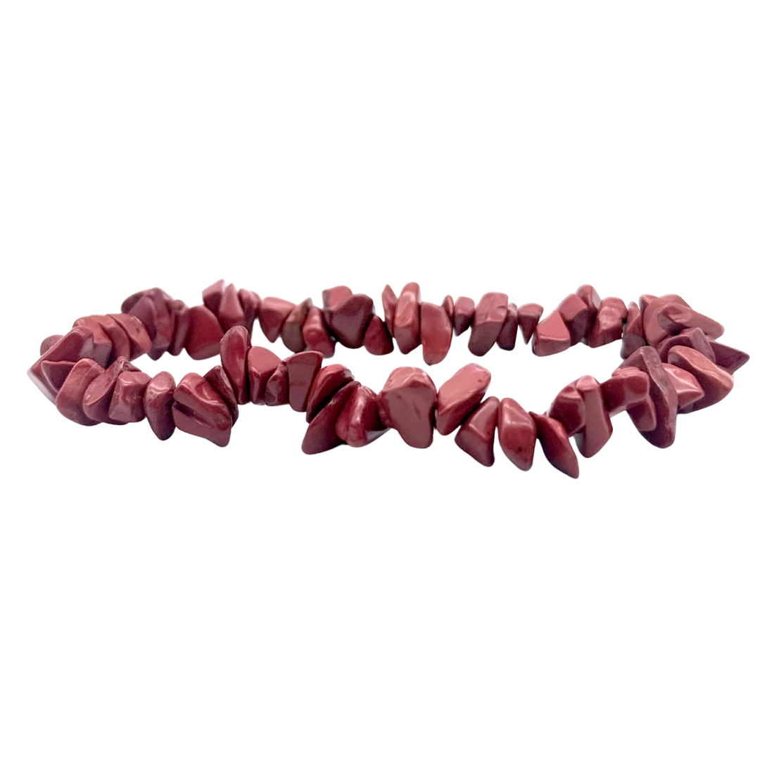 Jaspe Rouge Bracelet Baroque