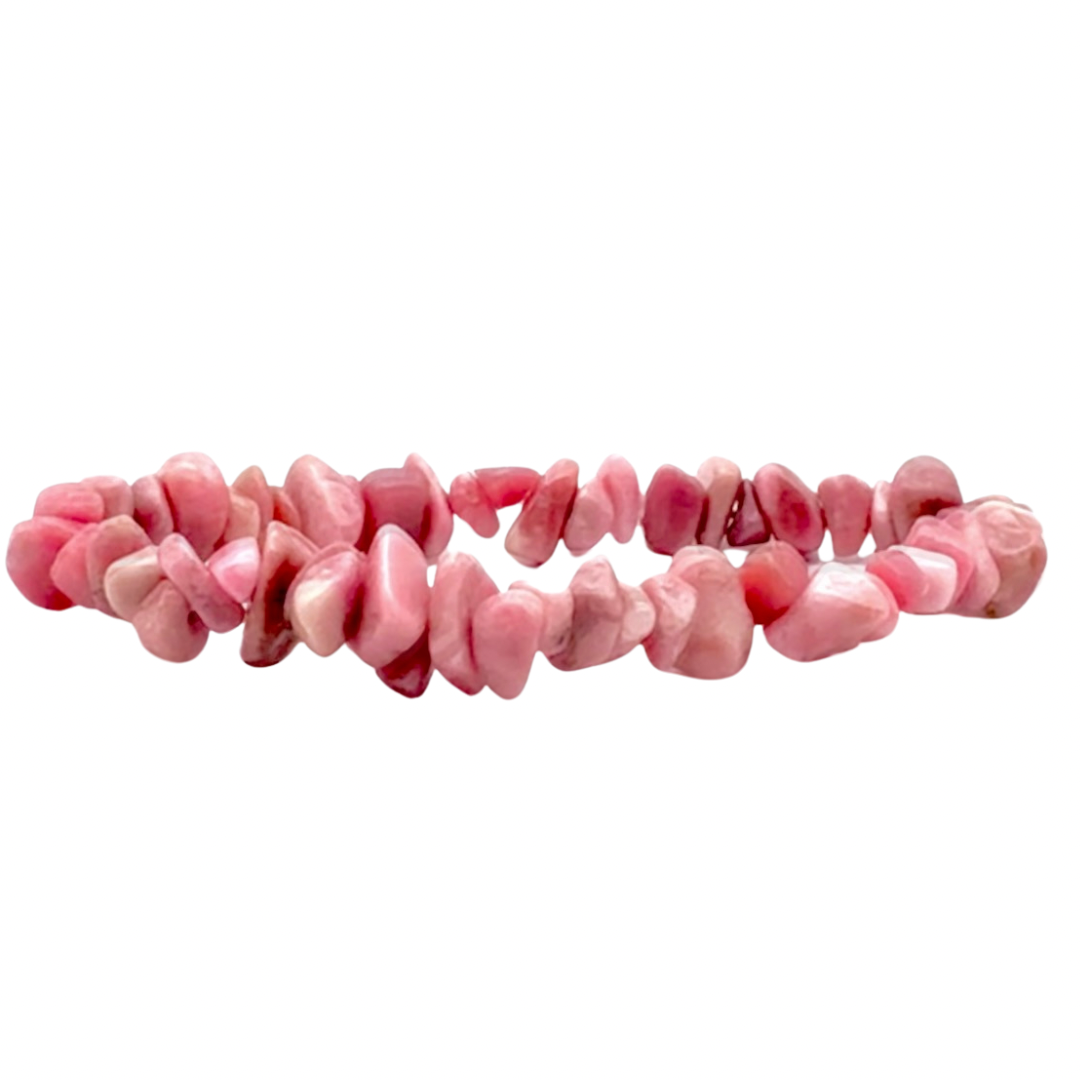 Rhodonite rose Bracelet Baroque