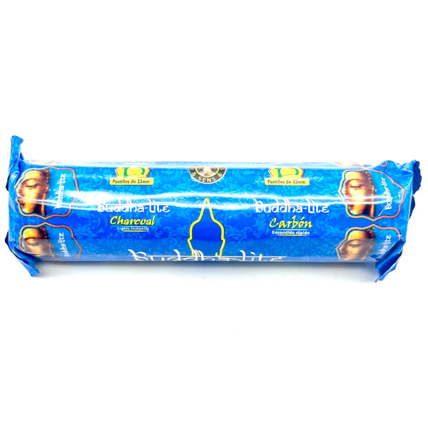 Charbons Fragrances & Sens Bouddha Lite Qualité Supérieure 33/80 - Lot de 10
