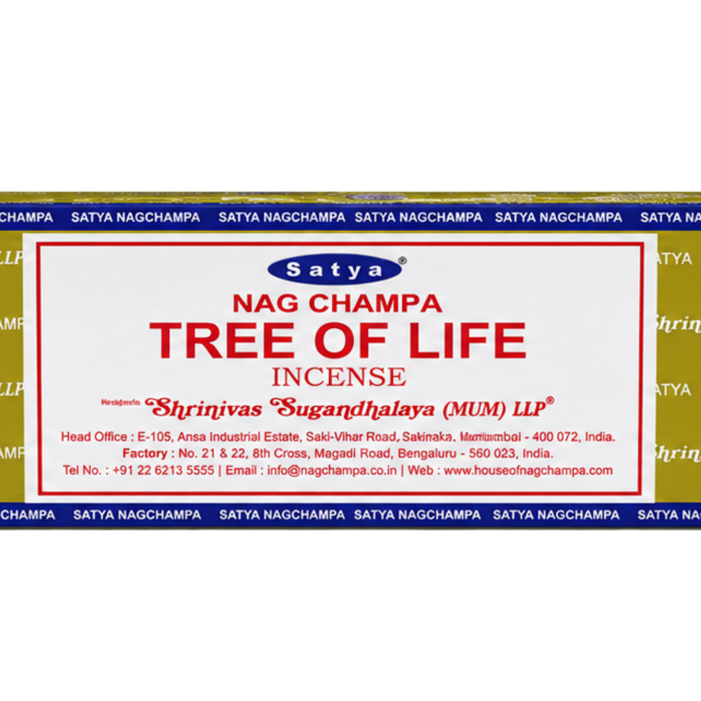 Encens Arbre de Vie – Satya 15g | Bâtonnets Naturels