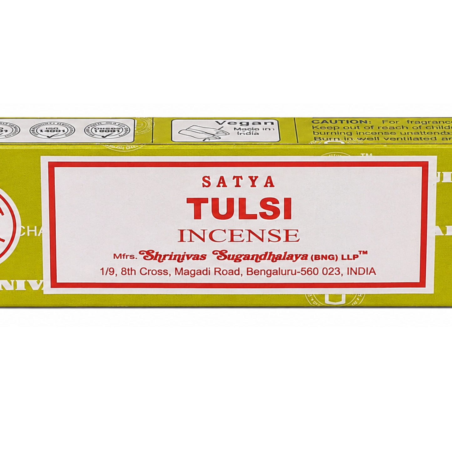 Encens Basilic Tulsi – Satya 15g | Bâtonnets Naturels