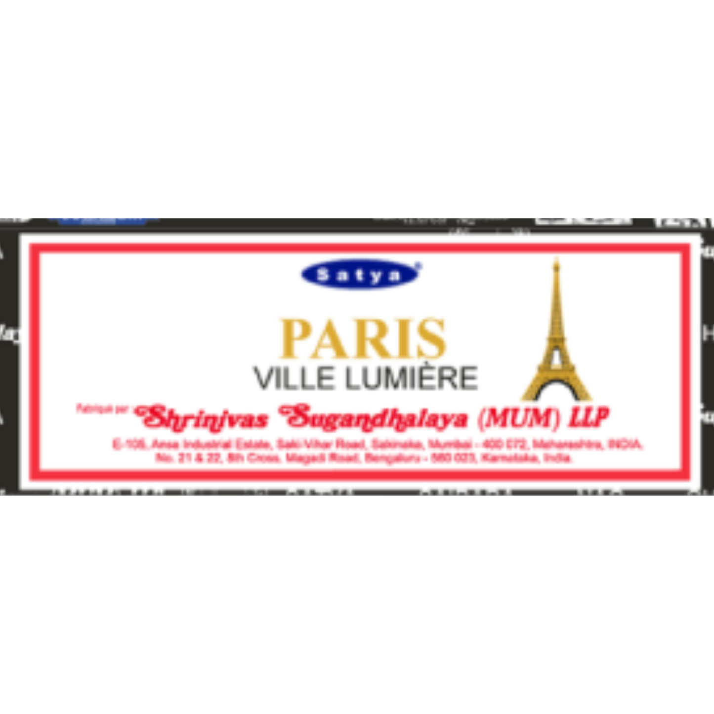 Encens Paris – Satya 15g | Bâtonnets Naturels