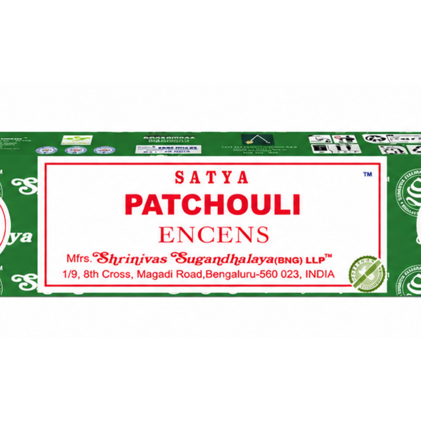 Encens Patchouli – Satya 15g | Bâtonnets Naturels