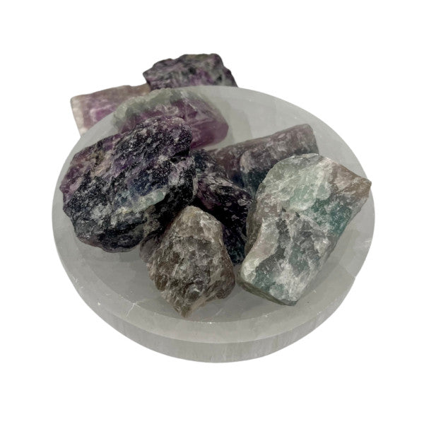 Fluorine multicolore Pierre Brute