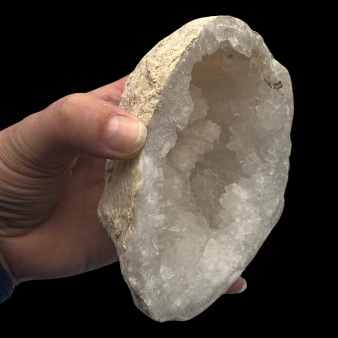 Cristal de Roche Pierre Brute Géode