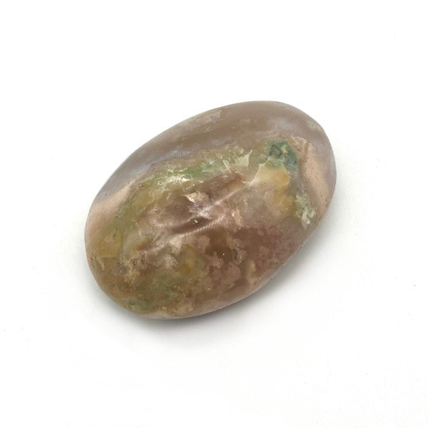 Agate fleur de cerisier Galet – pièce unique