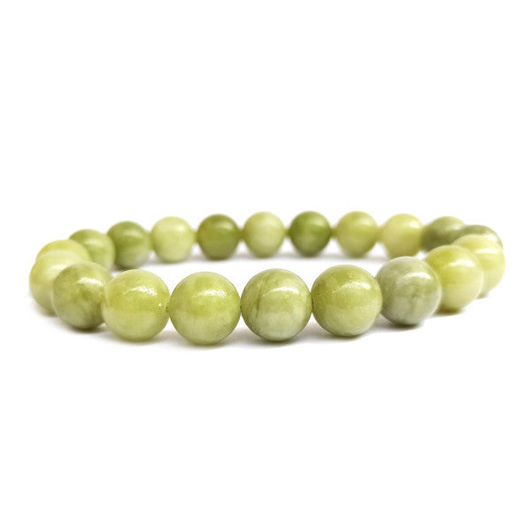 Jade Néphrite Bracelet en Pierre Boule