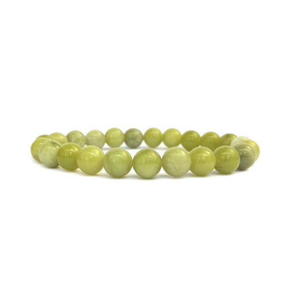 Jade Néphrite Bracelet en Pierre Boule