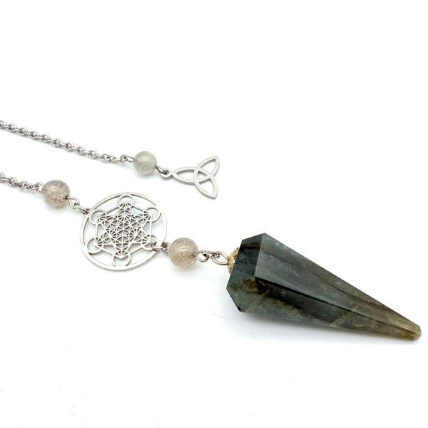 Pendule Labradorite - Pièce unique