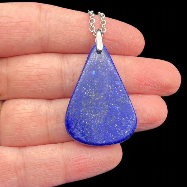 Pendentif Lapis-lazuli Extra – Pierre naturelle | Modèle unique