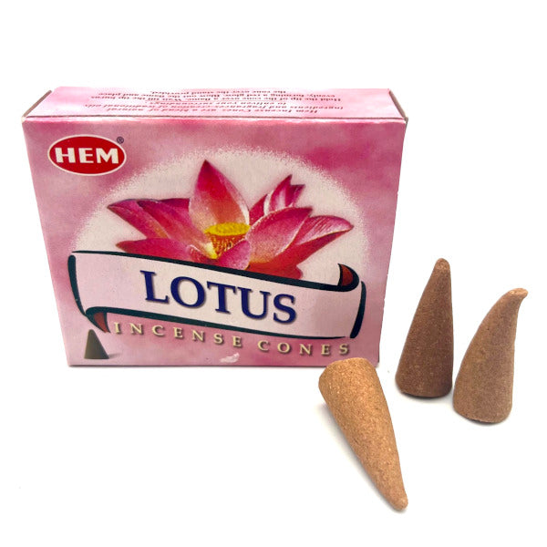 Encens Lotus en Cônes HEM