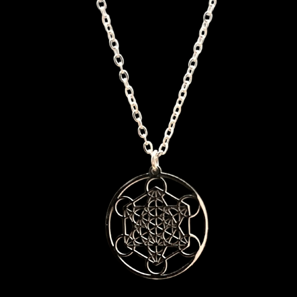 Metatron Pendentif en Acier Inoxydable