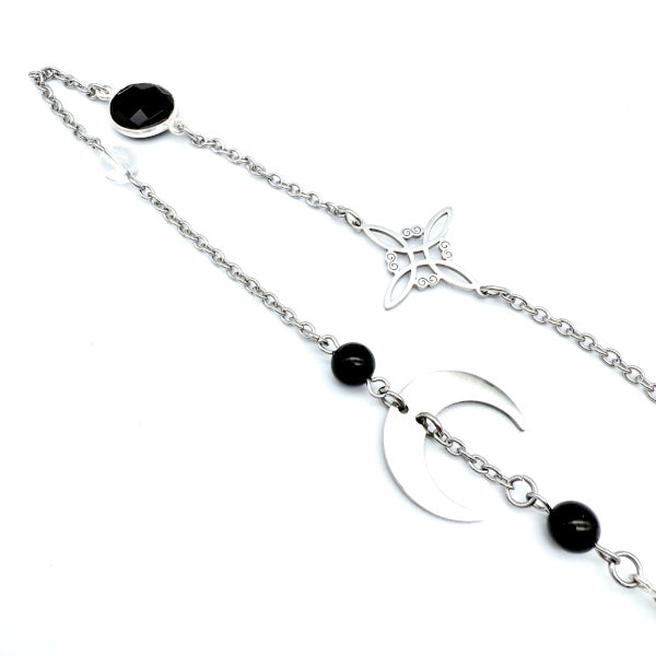 Pendule Obsidienne - Pièce Unique