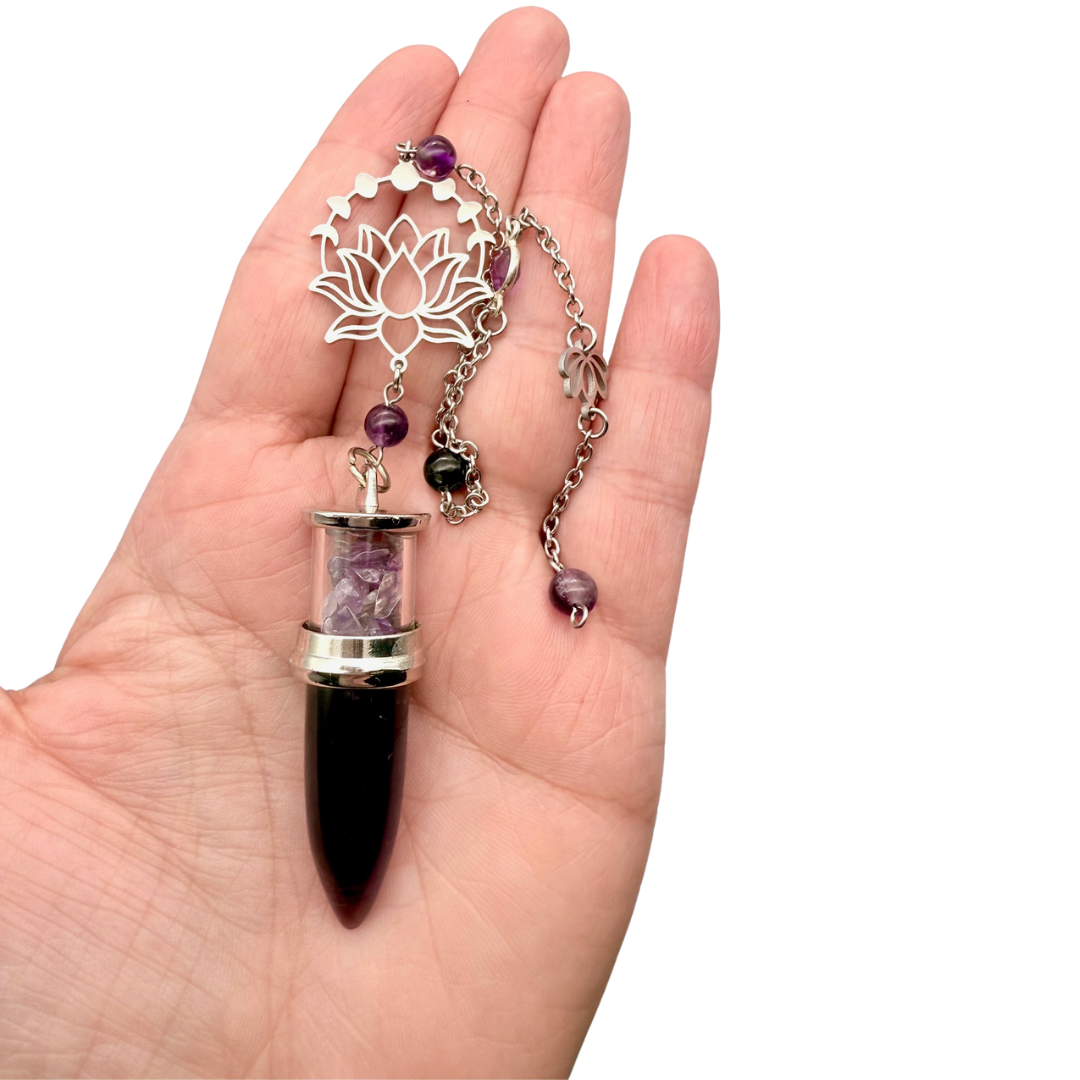 Pendule Améthyste - Pièce Unique