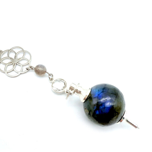 Pendule Labradorite - Pièce unique
