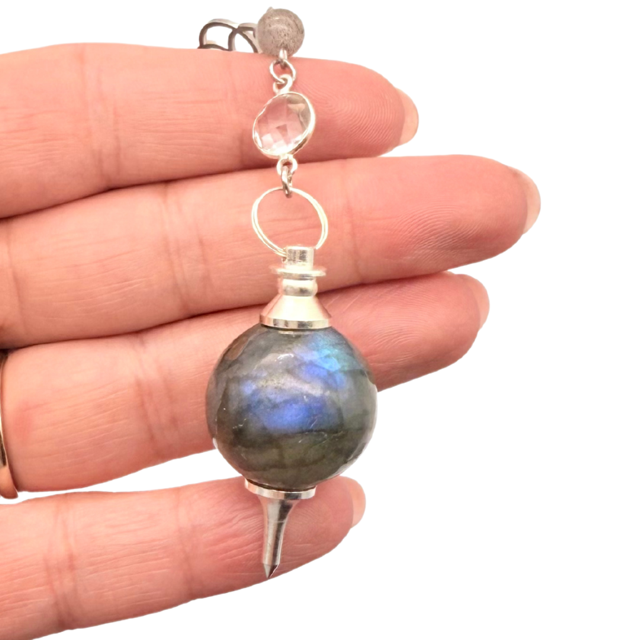 Pendule Labradorite - Pièce unique