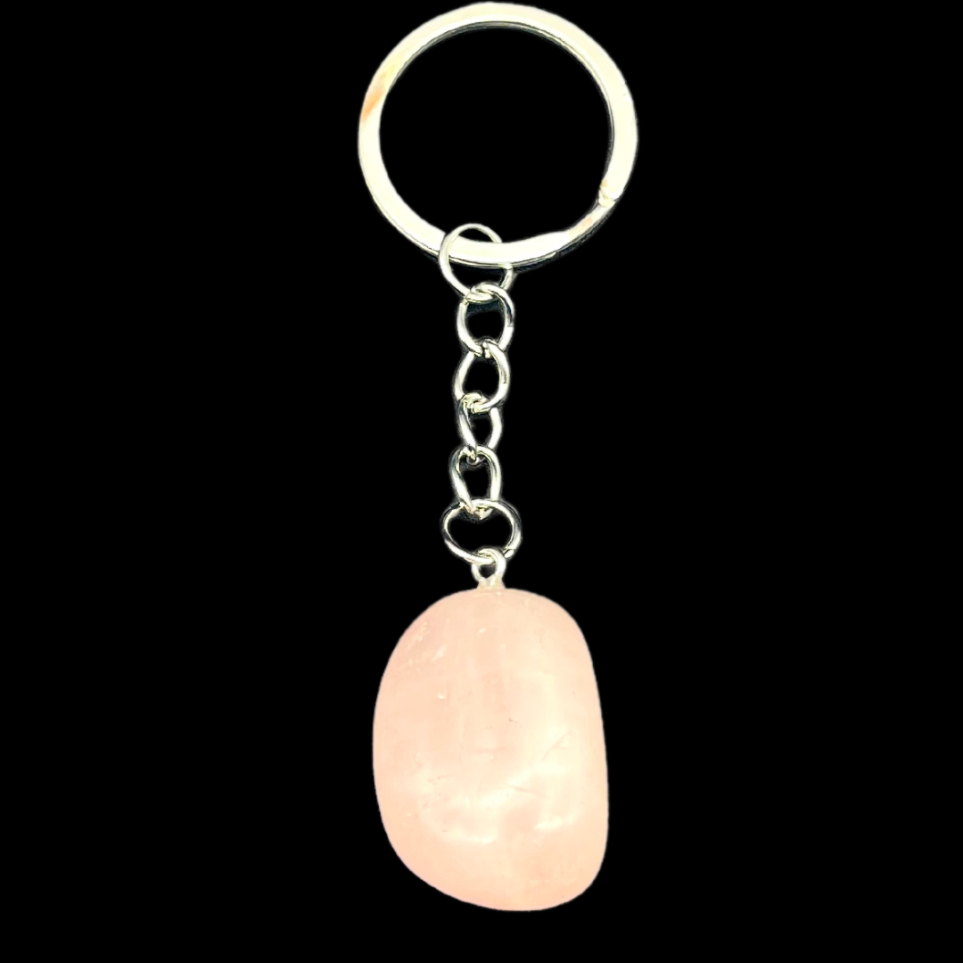 Quartz rose Porte-clés