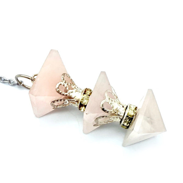Pendule Quartz Rose
