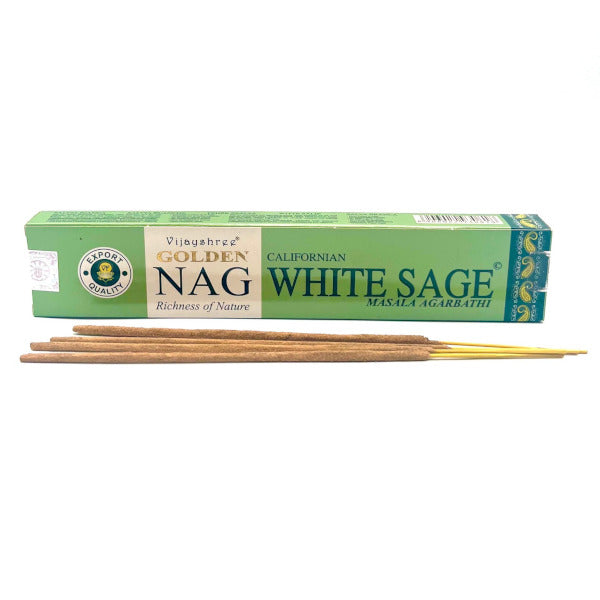 Encens Sauge blanche (White Sage) 15g VIJAYSHREE GOLDEN NAG