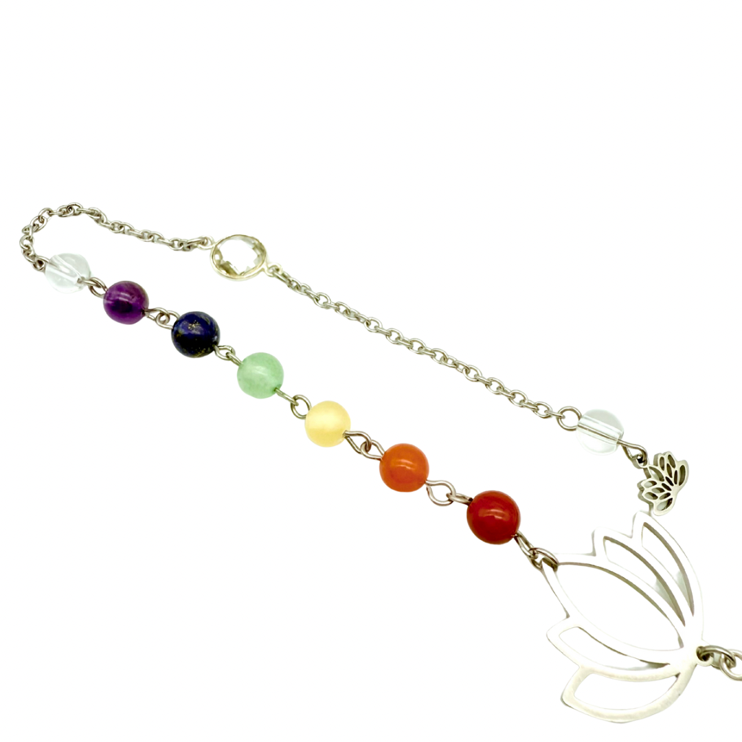 Pendule 7 chakras - Pièce Unique