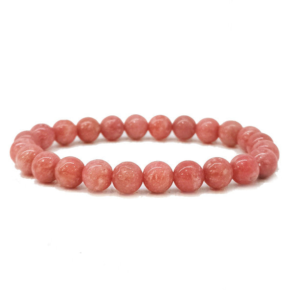 Thulite Bracelet en Pierre Boule