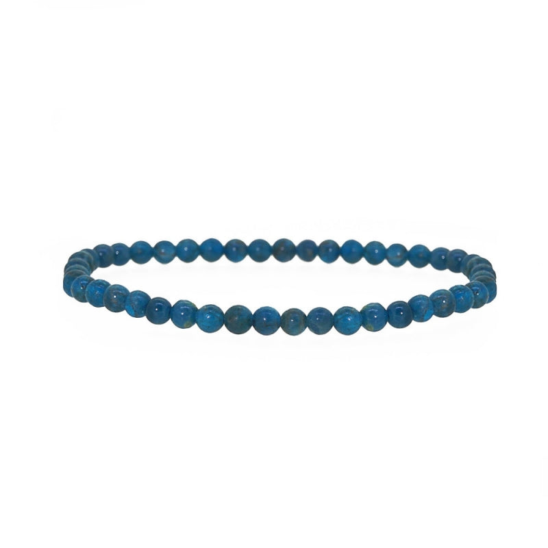 Apatite Bleue EXTRA Bracelet en Pierre Boule