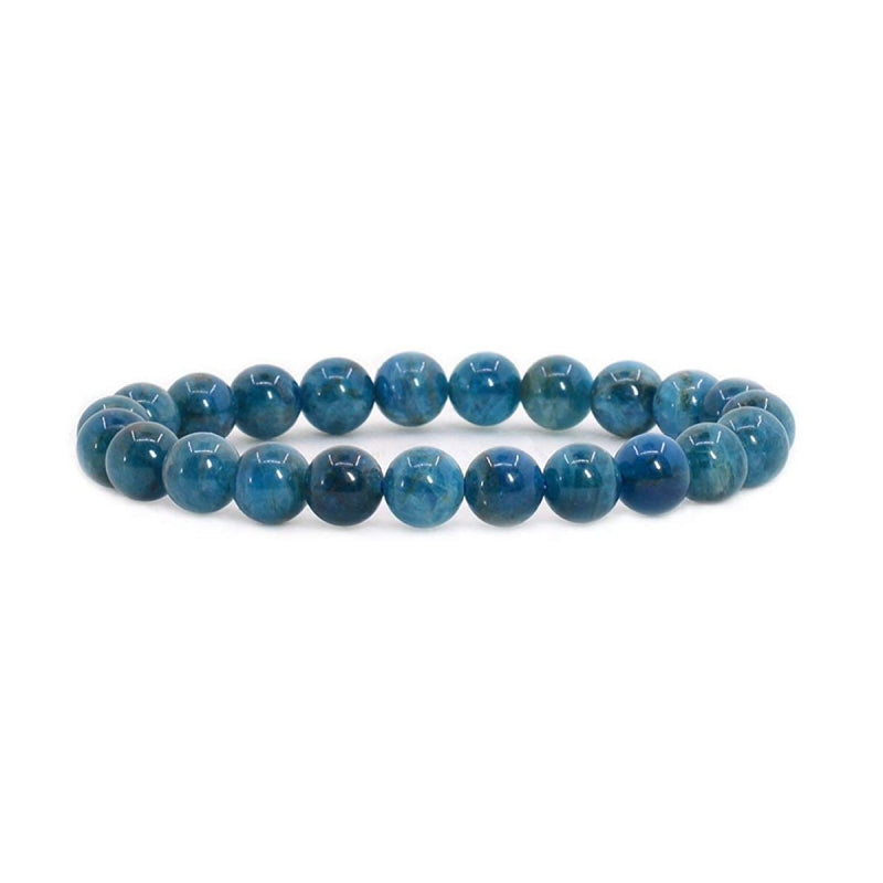 Apatite Bleue EXTRA Bracelet en Pierre Boule