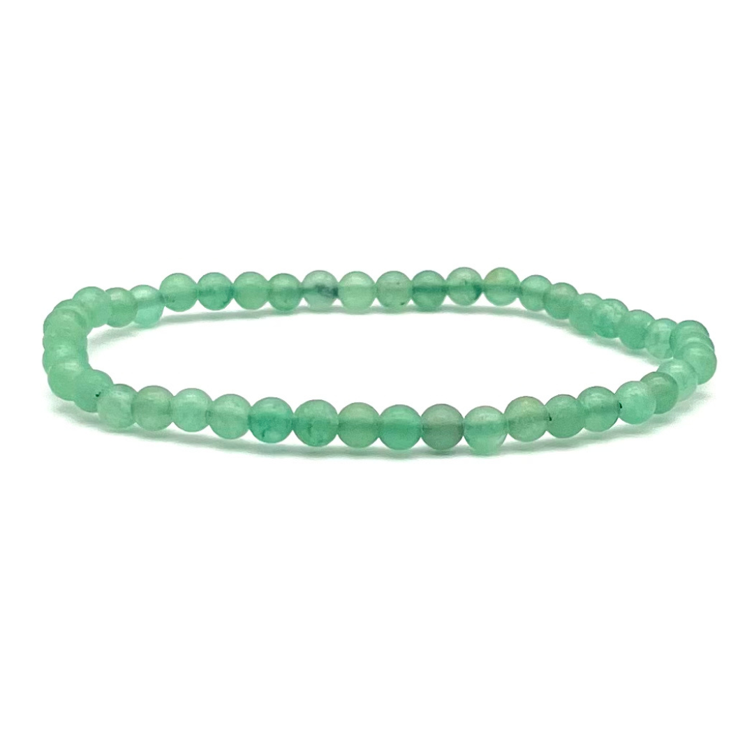 Aventurine verte Bracelet en Pierre Boule